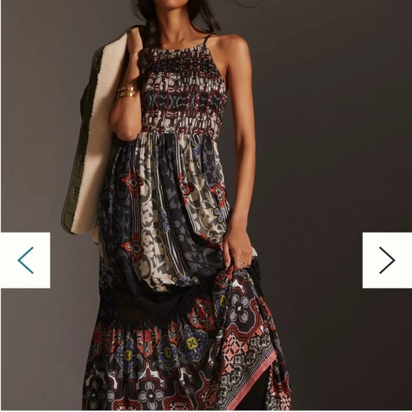 Anthropologie Dresses & Skirts - Anthropologie Multicolor Patterned Maxi Dress